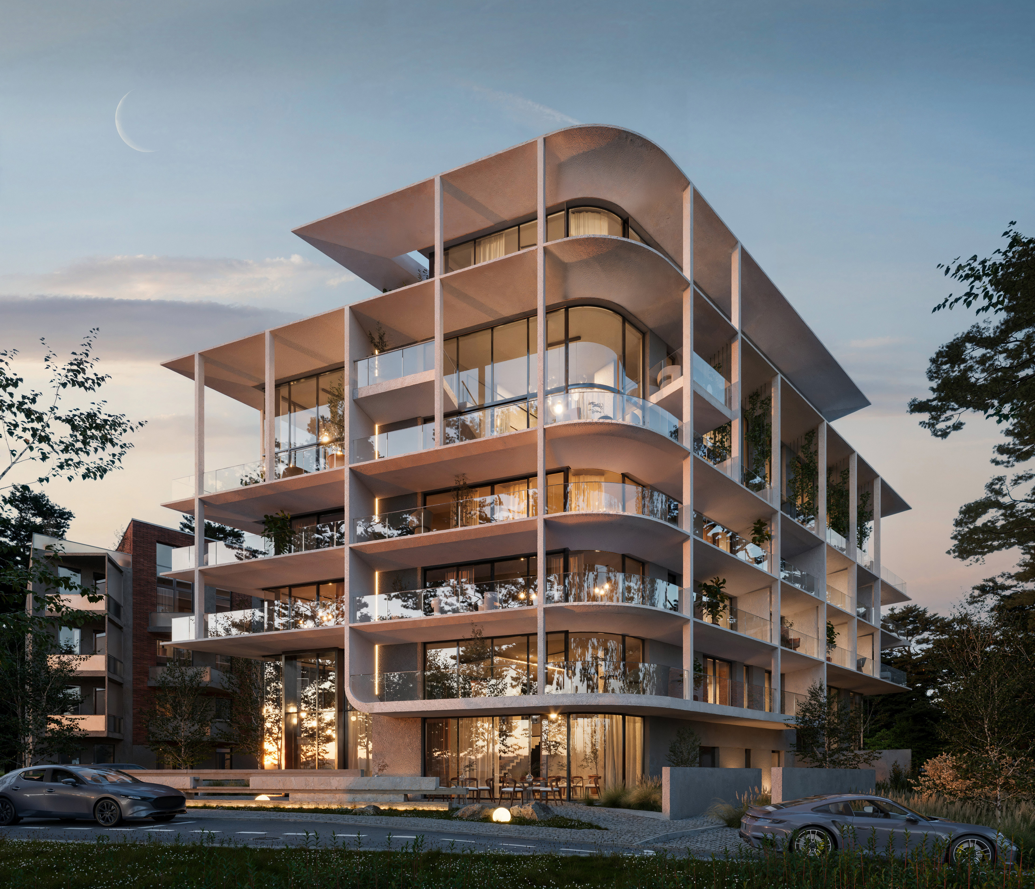 Wizualizacja 3D Lublin – apartament inwestycyjny, rendering